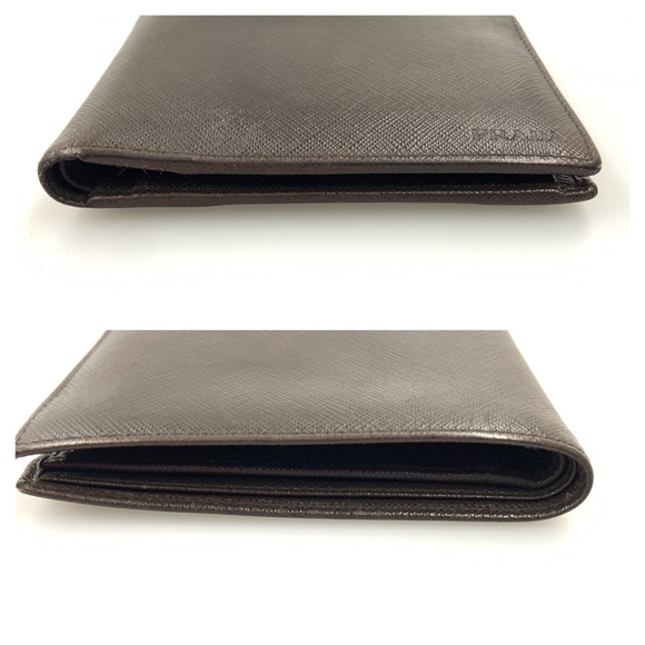Prada Bifold Wallet Brown - Picture 3 of 10